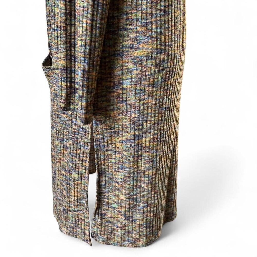 Another Reason Multicolor Long Ribbed Cardigan - image 4